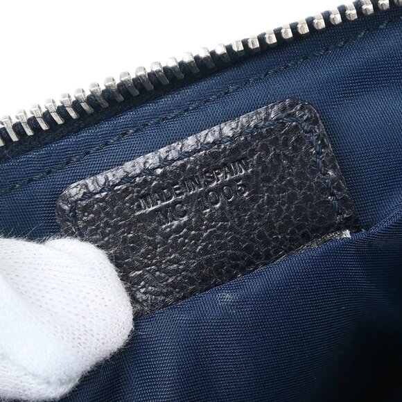 Christian Dior Navy Denim Trotter Saddle Handbag MC1005 184948 - Picture 8 of 10